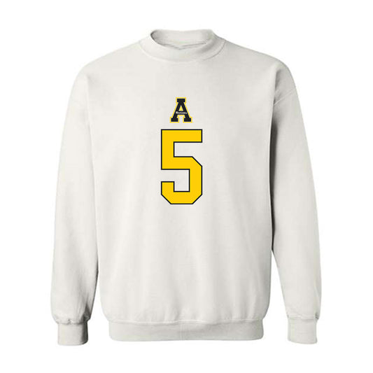 App State - NCAA Baseball : Tyler Lichtenberger - Generic Shersey Crewneck Sweatshirt-0