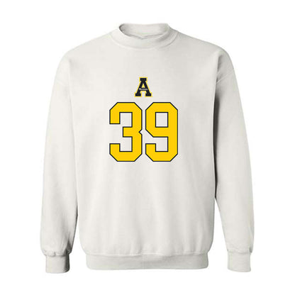 App State - NCAA Football : Kavin White - Generic Shersey Crewneck Sweatshirt-0