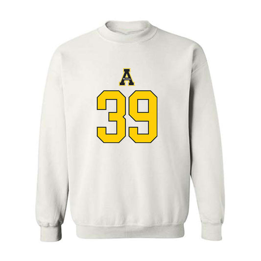 App State - NCAA Football : Kavin White - Generic Shersey Crewneck Sweatshirt-0