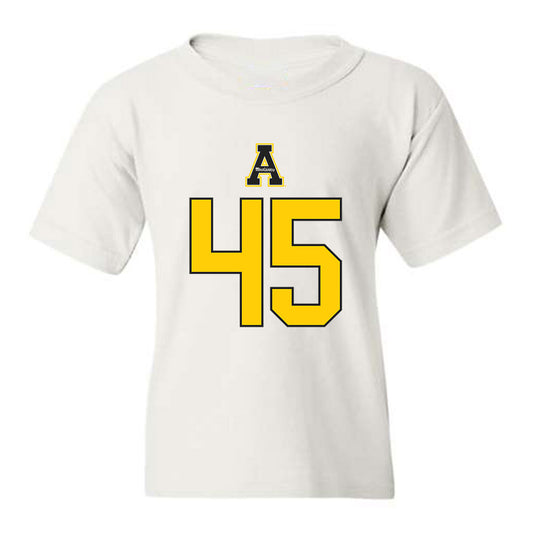 App State - NCAA Football : Nick Campbell - Generic Shersey Youth T-Shirt