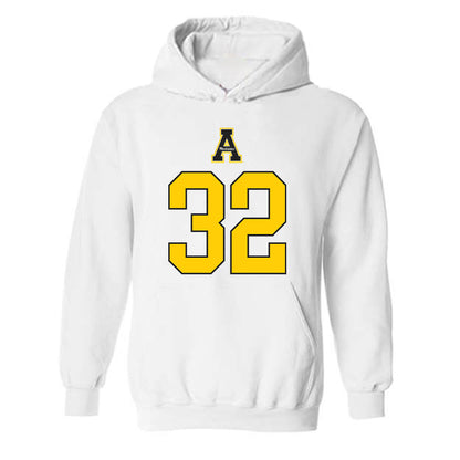 App State - NCAA Women's Basketball : Zoe McCrary - Generic Shersey Hooded Sweatshirt-0