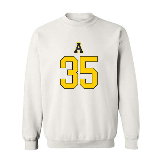 App State - NCAA Football : Jack Scroggs - Generic Shersey Crewneck Sweatshirt