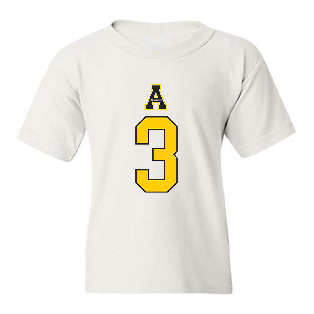 App State - NCAA Men's Basketball : Luke Wilson - Generic Shersey Youth T-Shirt-0
