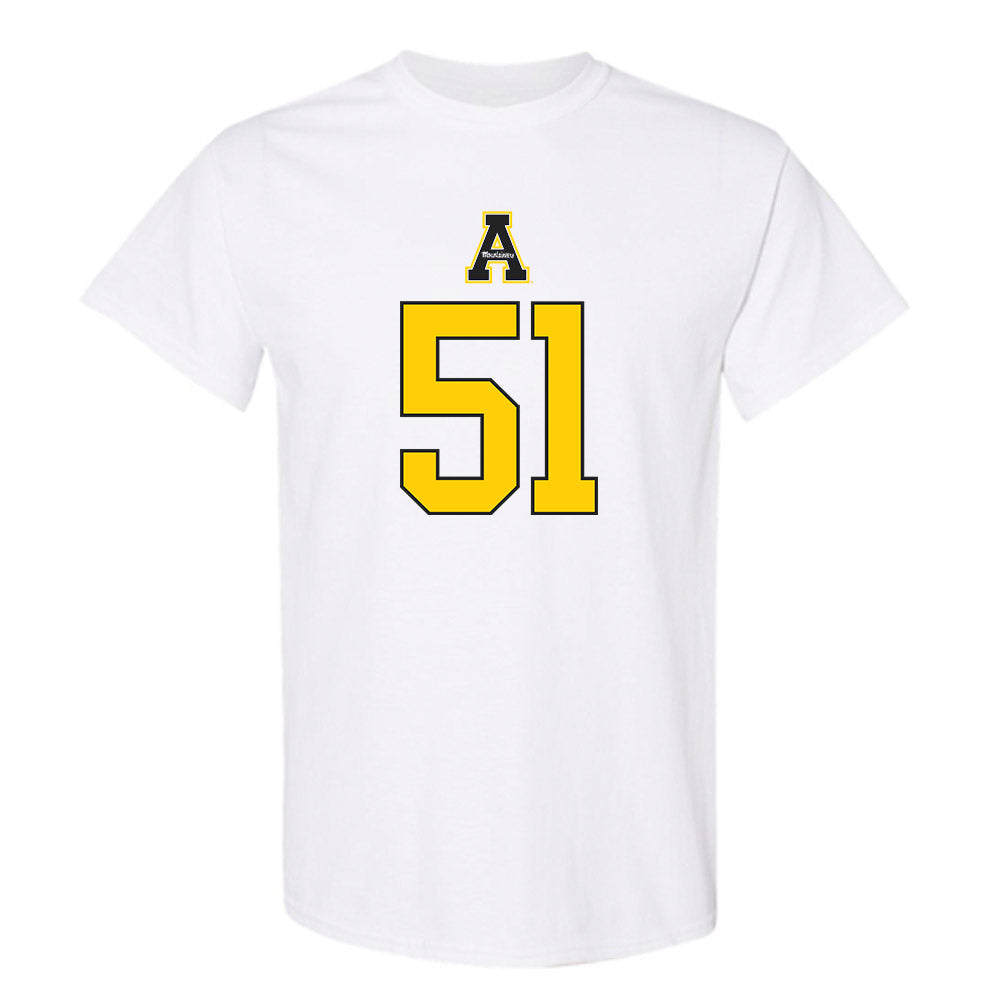 App State - NCAA Football : Kj Liles - Generic Shersey T-Shirt-0
