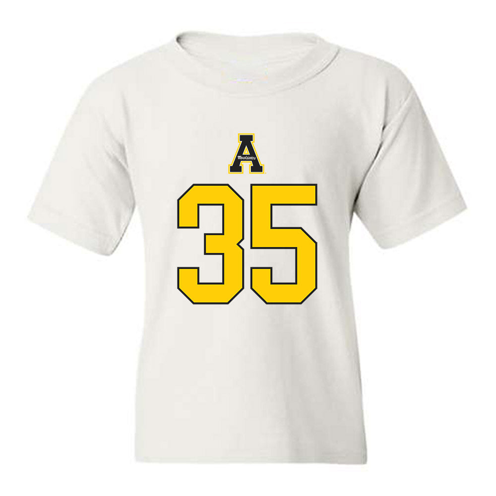 App State - NCAA Baseball : Liam Best - Generic Shersey Youth T-Shirt-0