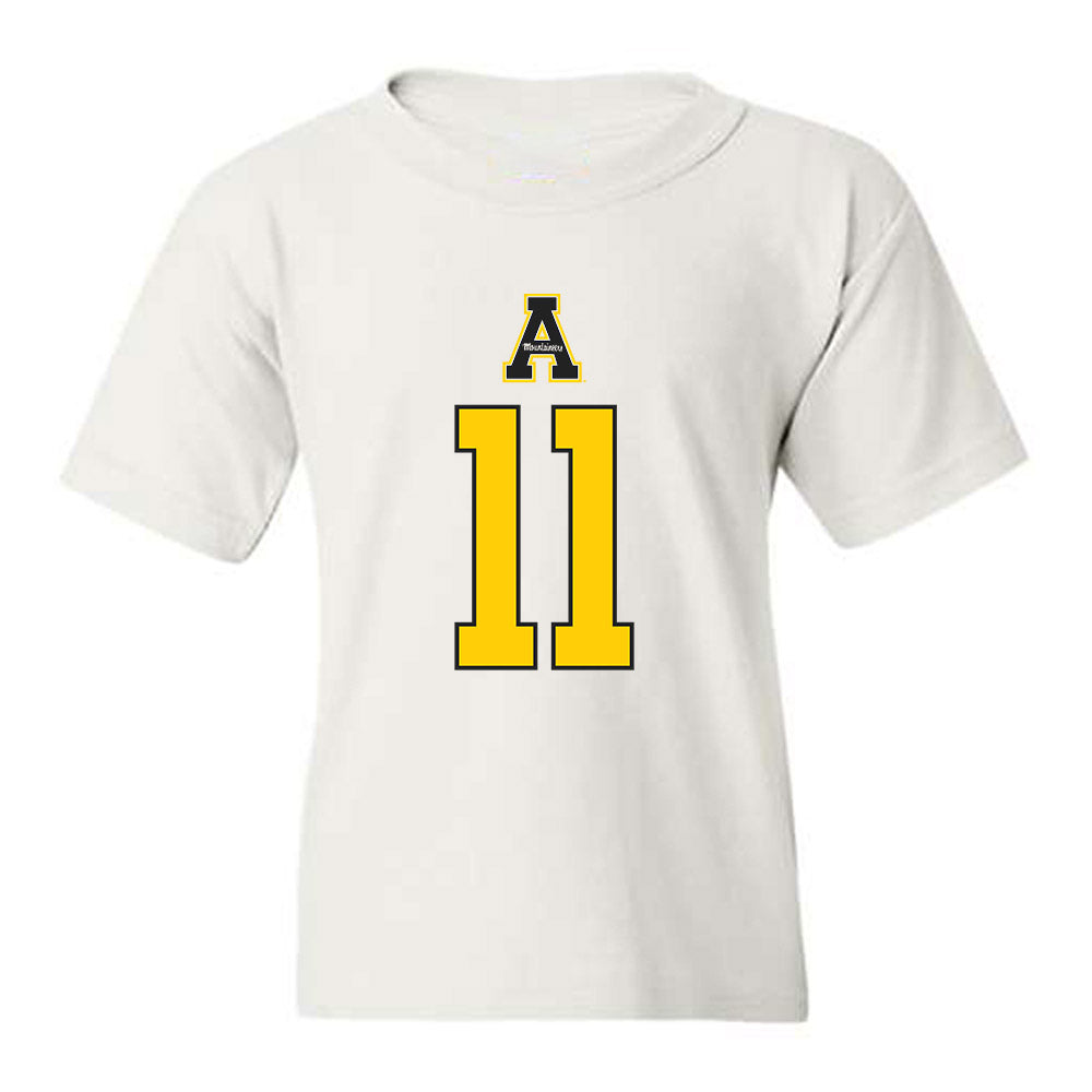 App State - NCAA Football : Juan Berchal - Generic Shersey Youth T-Shirt-0
