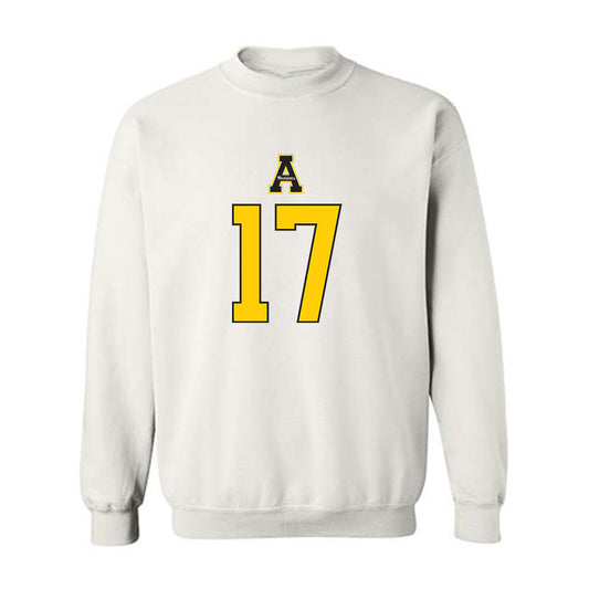 App State - NCAA Football : Torian Mack - Generic Shersey Crewneck Sweatshirt-0