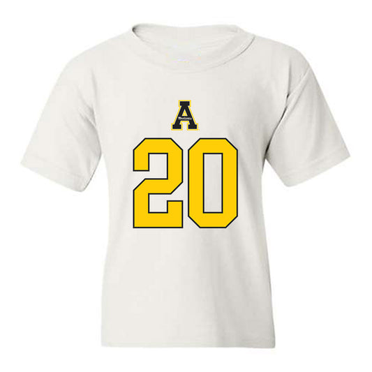 App State - NCAA Women's Basketball : Elena Pericic - Generic Shersey Youth T-Shirt-0