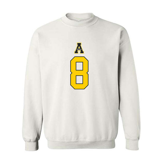 App State - NCAA Football : Dalton Stroman Jr - Generic Shersey Crewneck Sweatshirt