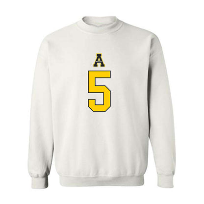 App State - NCAA Football : Zyeir Gamble - Generic Shersey Crewneck Sweatshirt-0