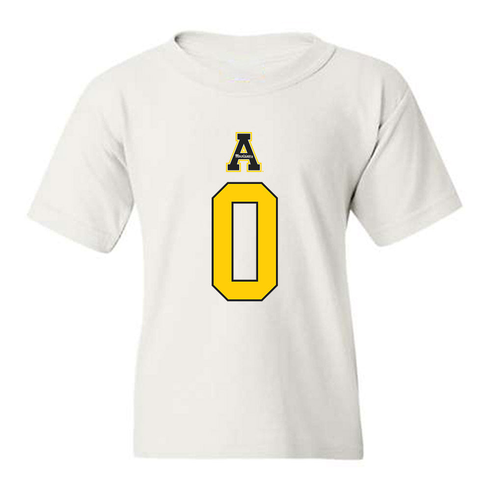 App State - NCAA Football : Doopah Coleman - Generic Shersey Youth T-Shirt-0