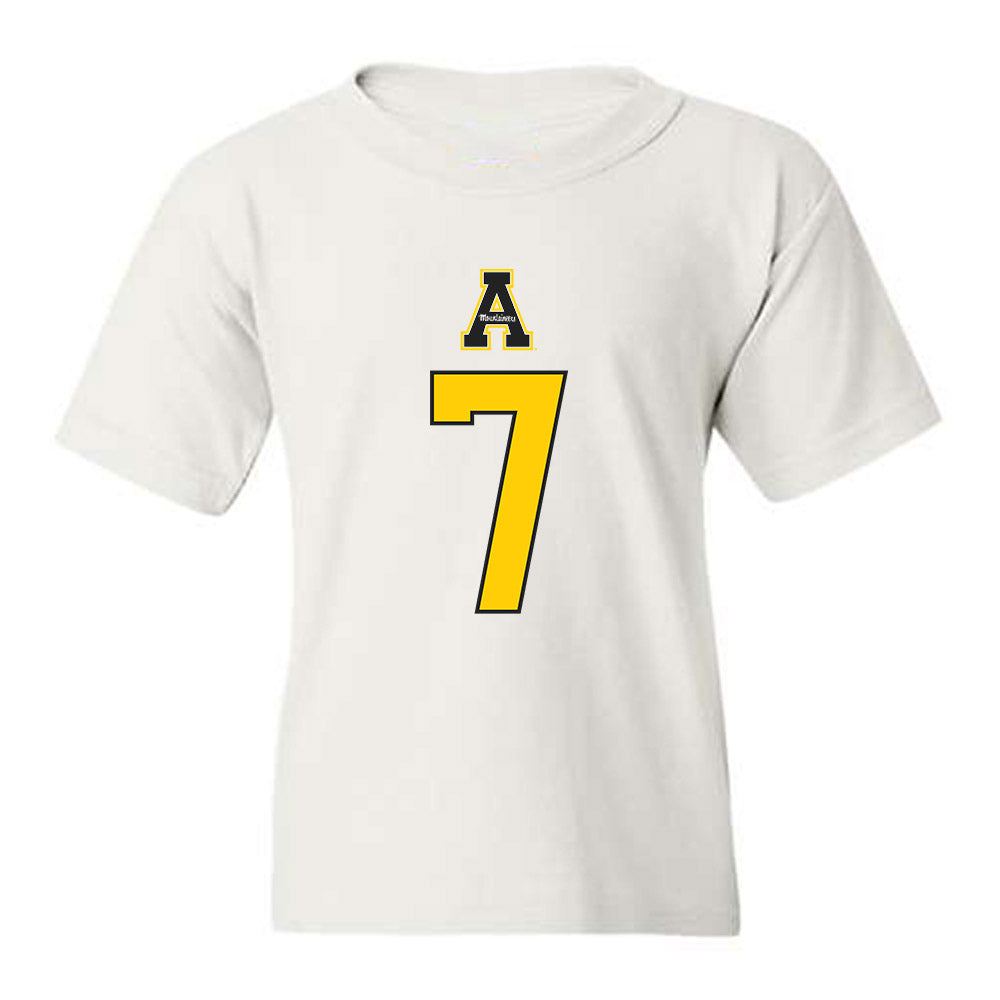 App State - NCAA Softball : Mollie Bulla - Generic Shersey Youth T-Shirt-0