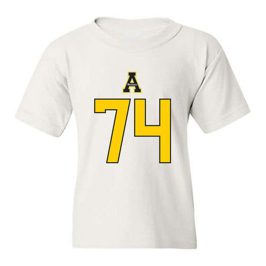 App State - NCAA Football : Griffin Scroggs - Generic Shersey Youth T-Shirt-0