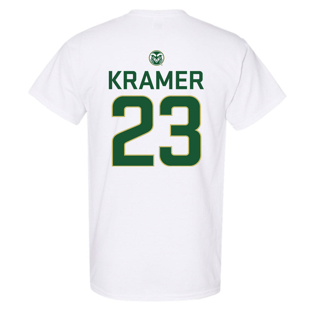 Colorado State - NCAA Women's Basketball : Caitlin Kramer - T-Shirt-1