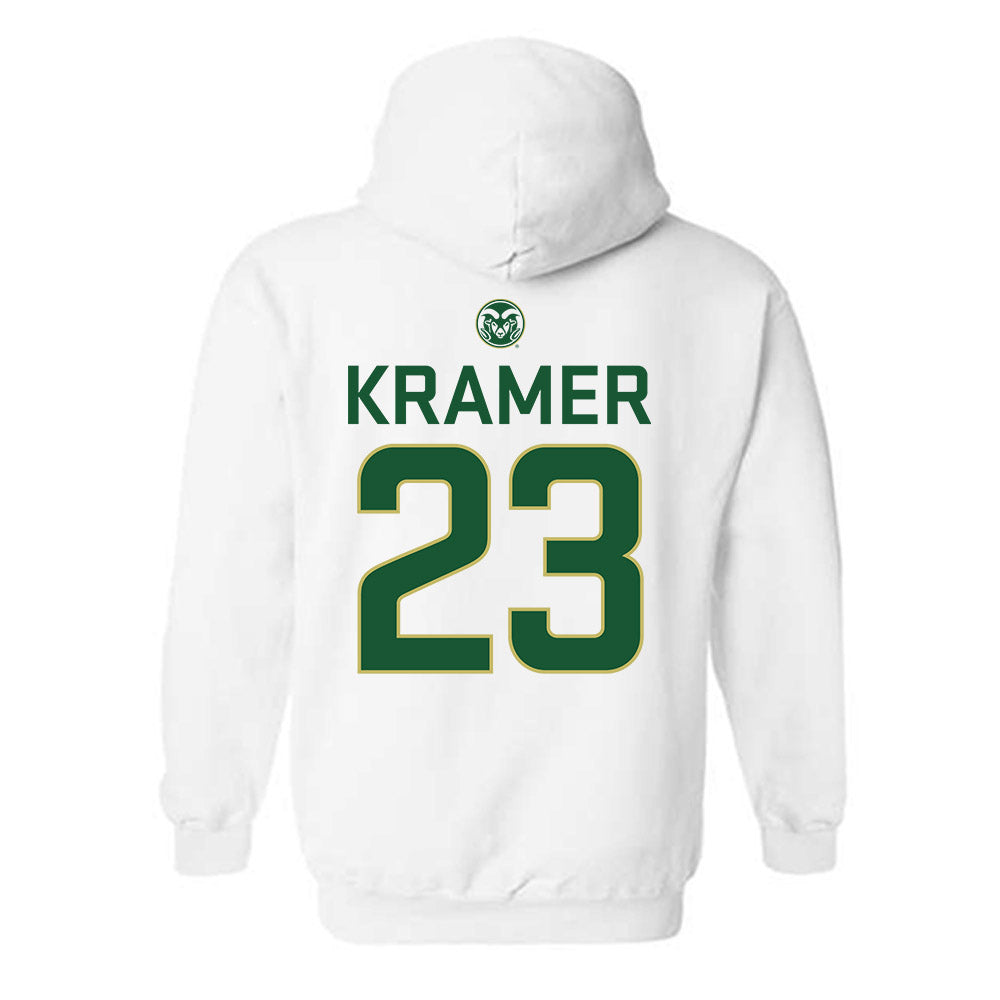 Colorado State - NCAA Women's Basketball : Caitlin Kramer - Hooded Sweatshirt-1