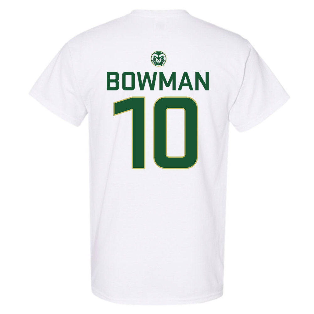 Colorado State - NCAA Women's Basketball : Breana Bowman - T-Shirt-1