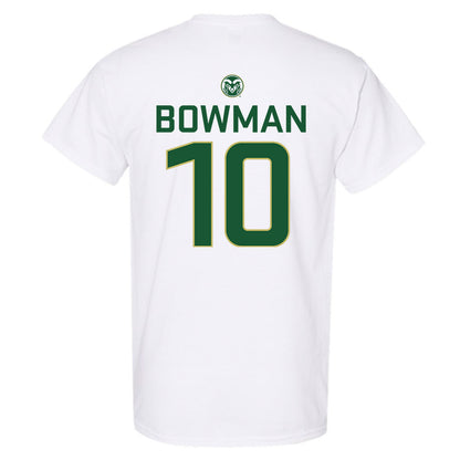 Colorado State - NCAA Women's Basketball : Breana Bowman - T-Shirt-1