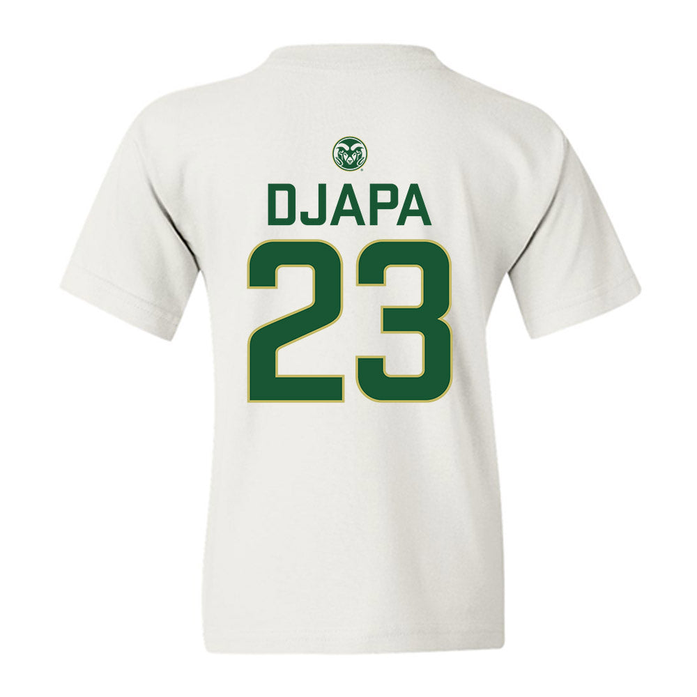 Colorado State - NCAA Men's Basketball : Nikola Djapa - Youth T-Shirt-1