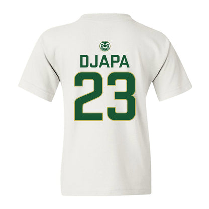 Colorado State - NCAA Men's Basketball : Nikola Djapa - Youth T-Shirt-1
