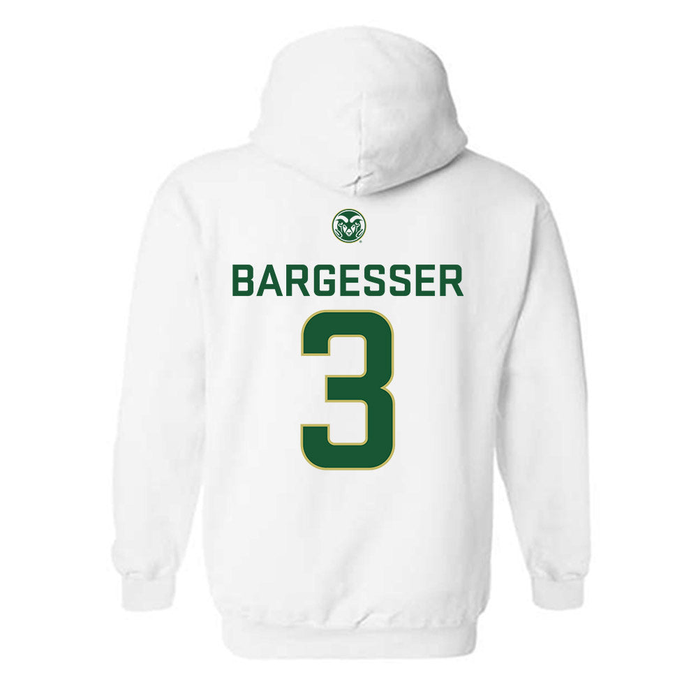 Colorado State - NCAA Women's Basketball : Lexus Bargesser - Hooded Sweatshirt-1