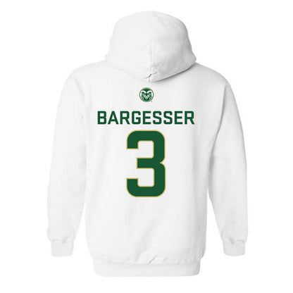 Colorado State - NCAA Women's Basketball : Lexus Bargesser - Hooded Sweatshirt-1