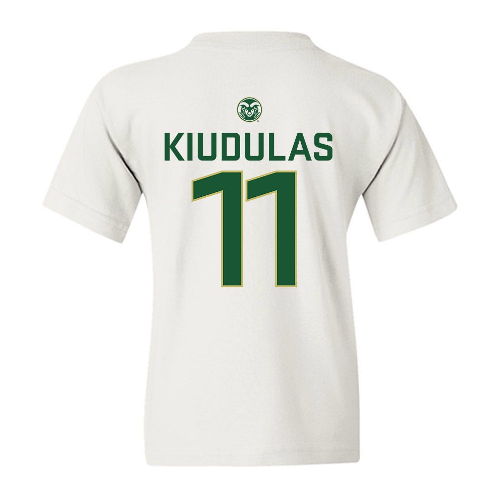 Colorado State - NCAA Men's Basketball : Augustinas Kiudulas - Youth T-Shirt-1