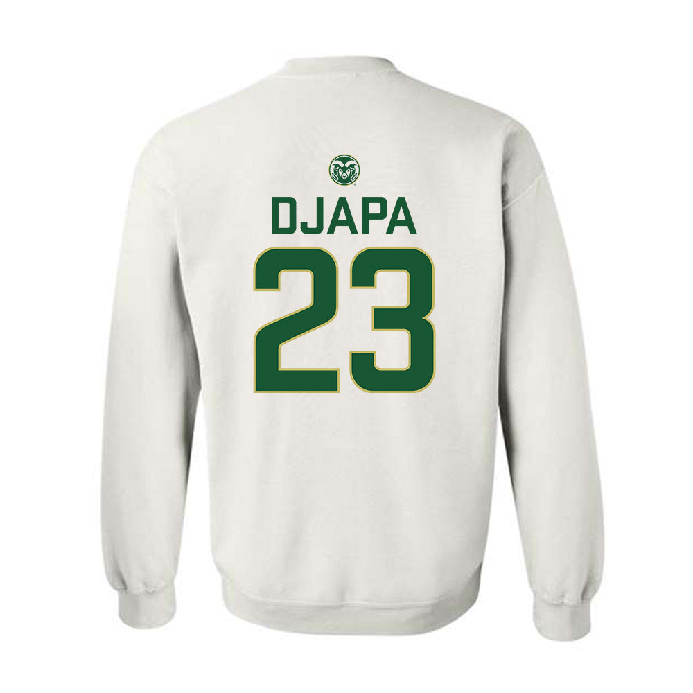 Colorado State - NCAA Men's Basketball : Nikola Djapa - Crewneck Sweatshirt-1