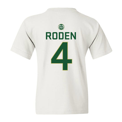 Colorado State - NCAA Women's Basketball : Allie Roden - Youth T-Shirt-1