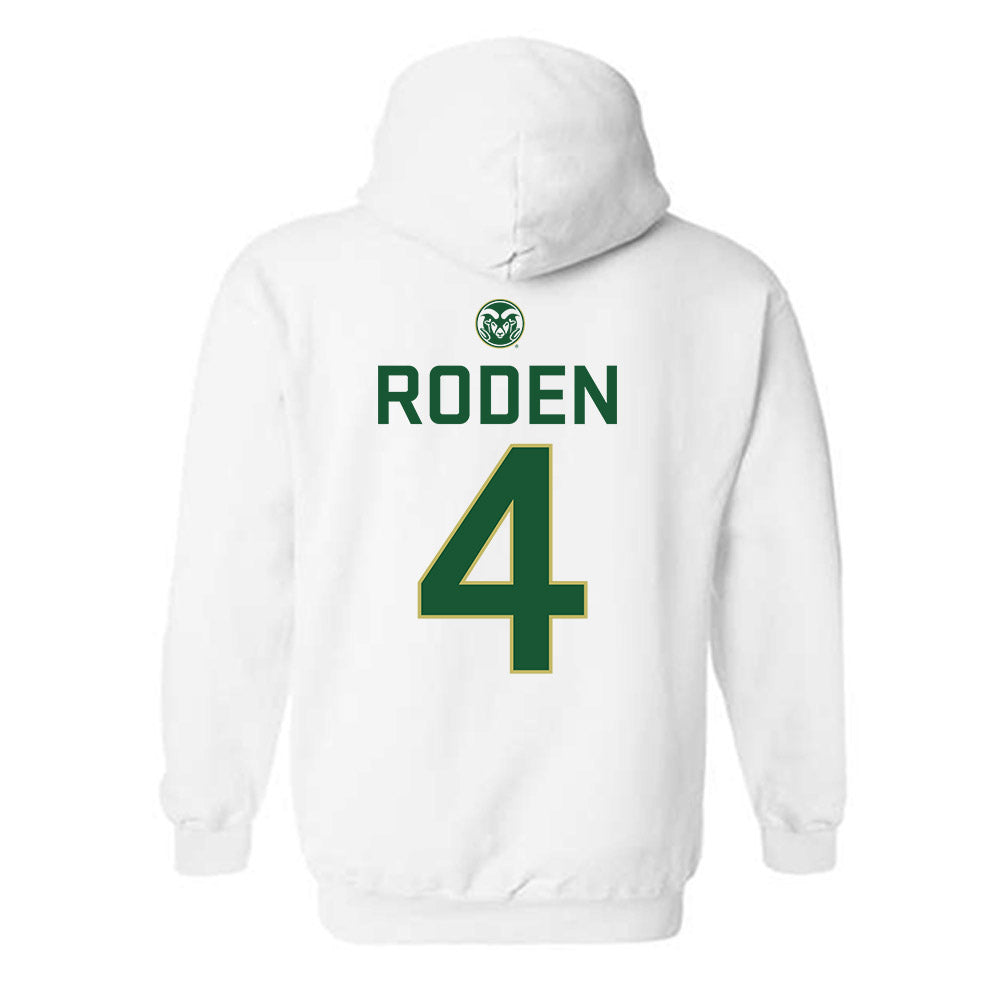 Colorado State - NCAA Women's Basketball : Allie Roden - Hooded Sweatshirt-1