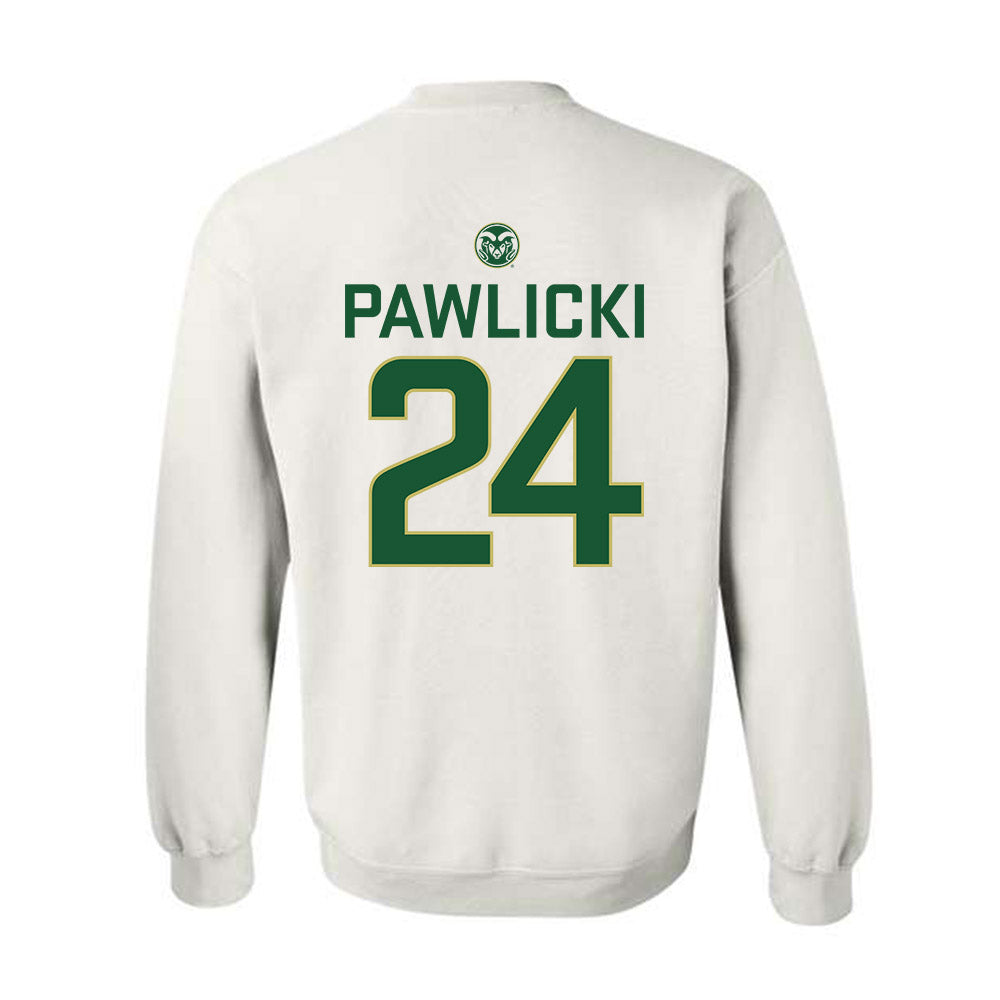 Colorado State - NCAA Women's Basketball : Olivia Pawlicki - Crewneck Sweatshirt-1