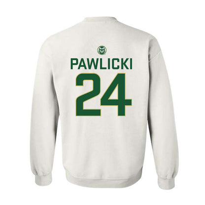 Colorado State - NCAA Women's Basketball : Olivia Pawlicki - Crewneck Sweatshirt-1