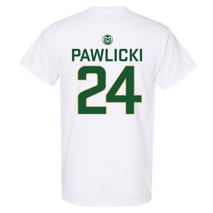 Colorado State - NCAA Women's Basketball : Olivia Pawlicki - T-Shirt-1