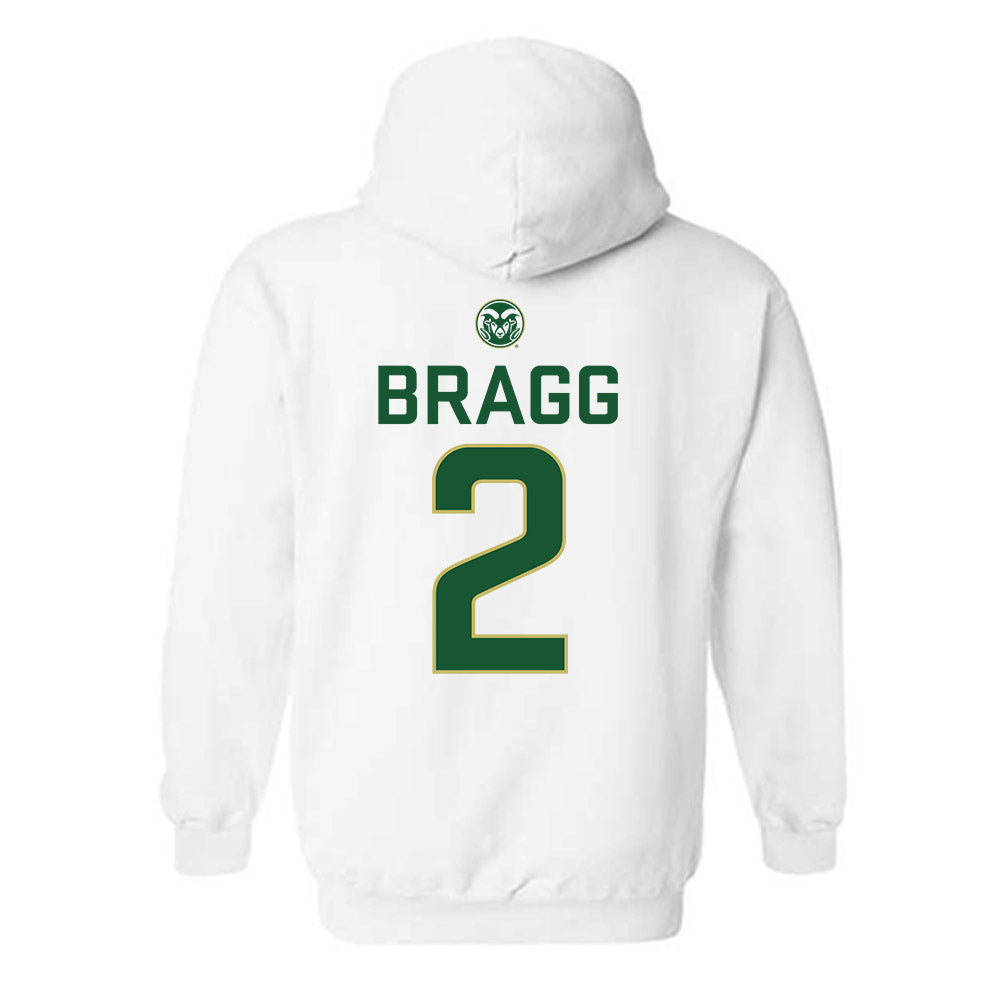Colorado State - NCAA Women's Basketball : Madelyn Bragg - Hooded Sweatshirt-1