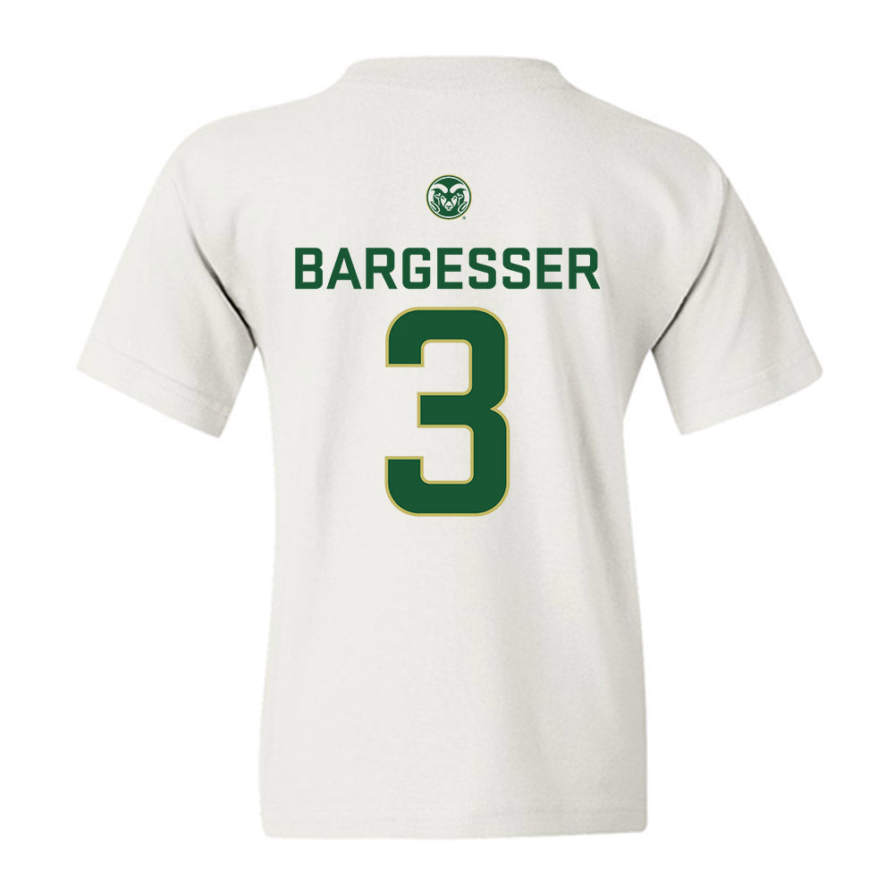 Colorado State - NCAA Women's Basketball : Lexus Bargesser - Youth T-Shirt-1