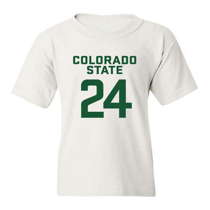 Colorado State - NCAA Women's Basketball : Olivia Pawlicki - Youth T-Shirt-0