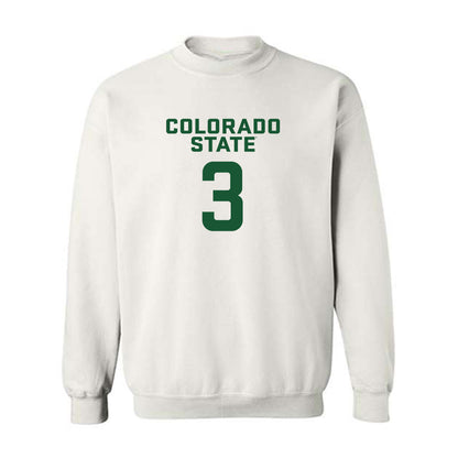 Colorado State - NCAA Women's Basketball : Lexus Bargesser - Crewneck Sweatshirt-0