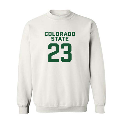 Colorado State - NCAA Women's Basketball : Caitlin Kramer - Crewneck Sweatshirt-0