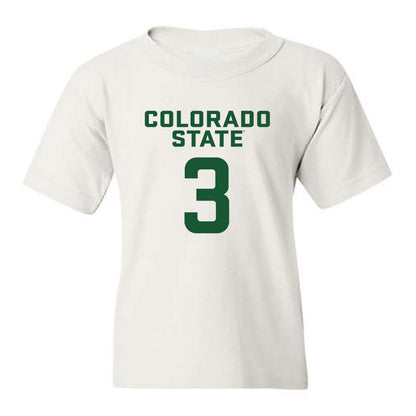 Colorado State - NCAA Women's Basketball : Lexus Bargesser - Youth T-Shirt-0