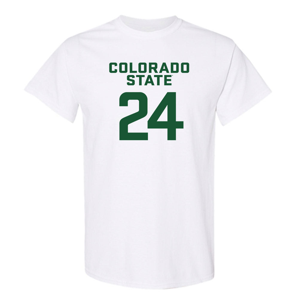 Colorado State - NCAA Women's Basketball : Olivia Pawlicki - T-Shirt-0