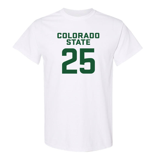 Colorado State - NCAA Men's Basketball : Ethan Morton - T-Shirt-0