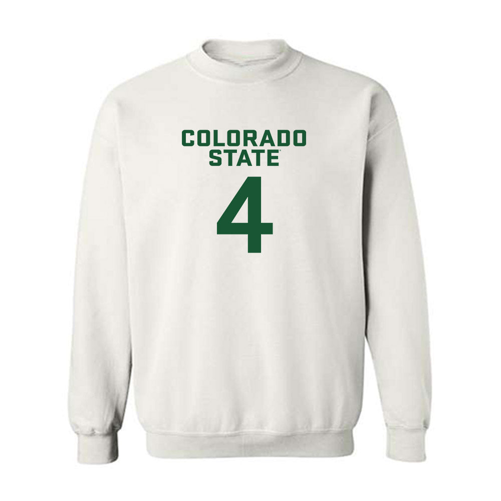 Colorado State - NCAA Women's Basketball : Allie Roden - Crewneck Sweatshirt-0