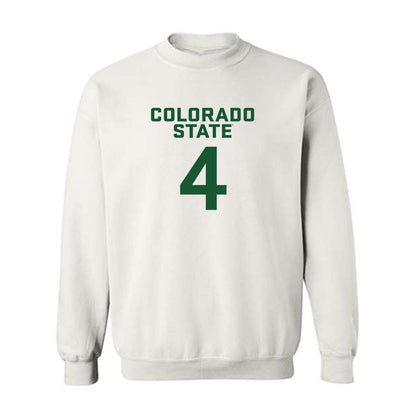 Colorado State - NCAA Women's Basketball : Allie Roden - Crewneck Sweatshirt-0