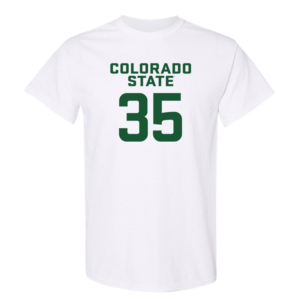 Colorado State - NCAA Men's Basketball : Kyle Jorgensen - T-Shirt-0
