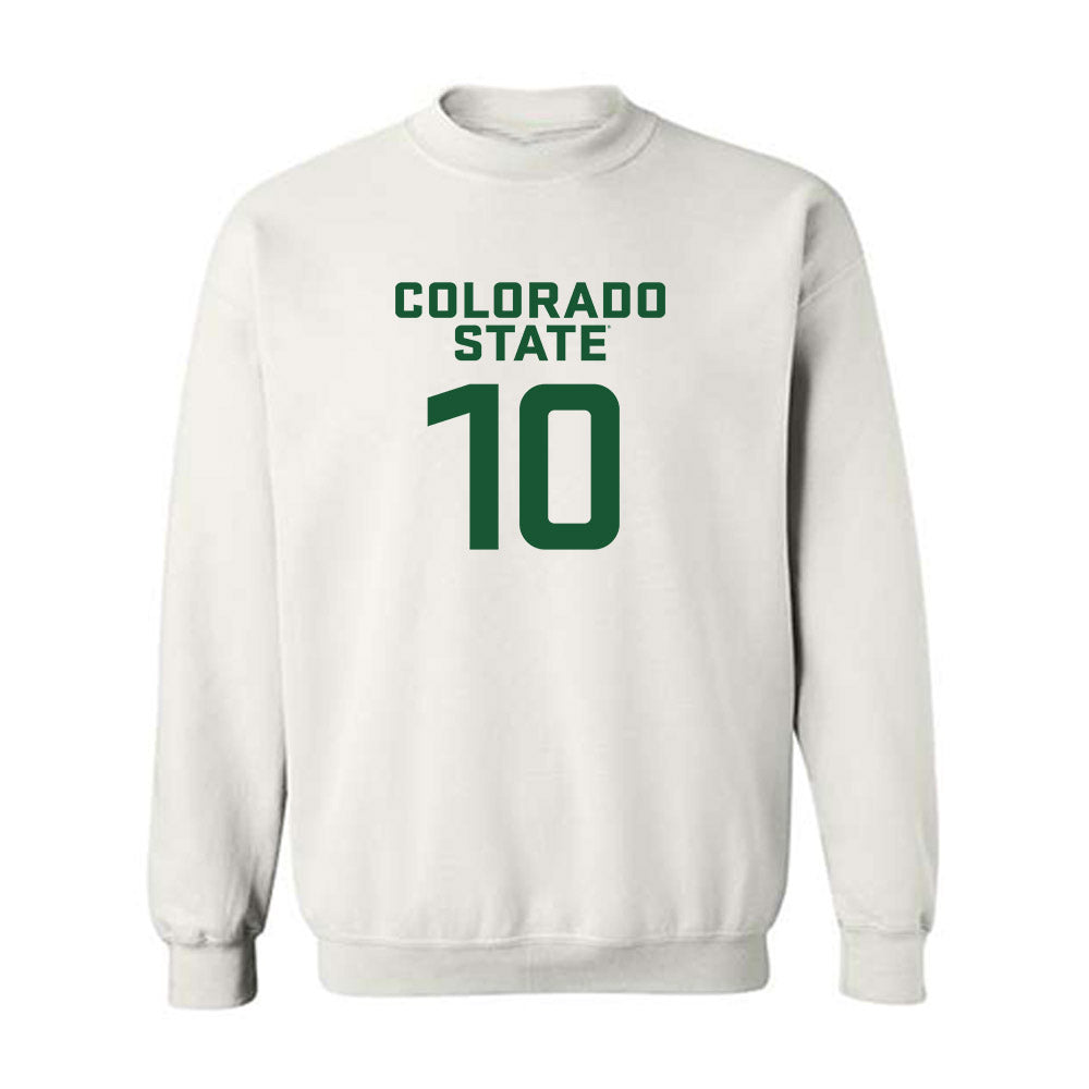 Colorado State - NCAA Women's Basketball : Breana Bowman - Crewneck Sweatshirt-0
