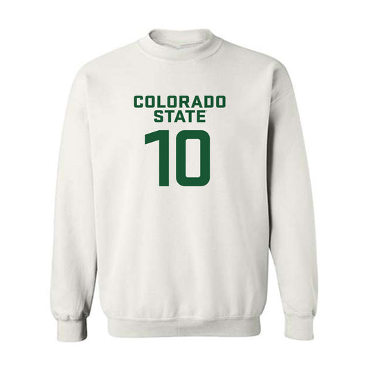 Colorado State - NCAA Women's Basketball : Breana Bowman - Crewneck Sweatshirt-0