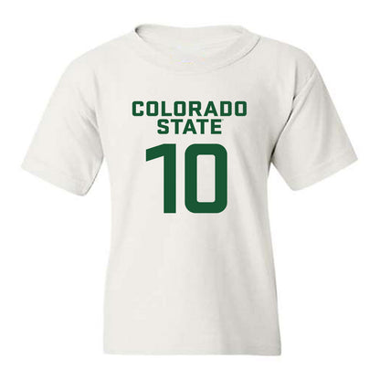 Colorado State - NCAA Women's Basketball : Breana Bowman - Youth T-Shirt-0
