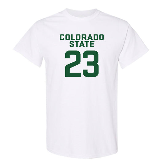 Colorado State - NCAA Men's Basketball : Nikola Djapa - T-Shirt-0