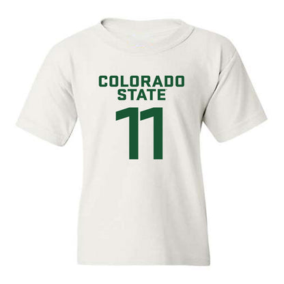 Colorado State - NCAA Women's Basketball : Gianna Smith - Youth T-Shirt-0