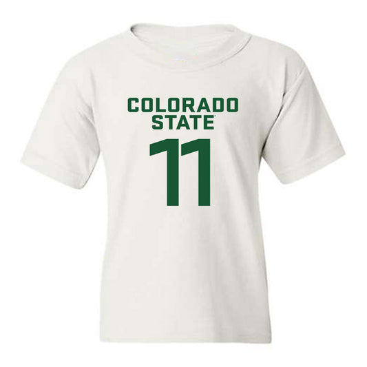 Colorado State - NCAA Men's Basketball : Augustinas Kiudulas - Youth T-Shirt-0