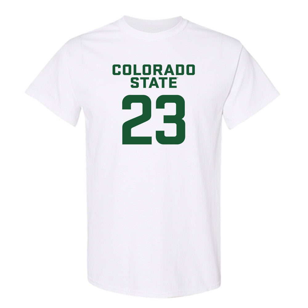 Colorado State - NCAA Women's Basketball : Caitlin Kramer - T-Shirt-0